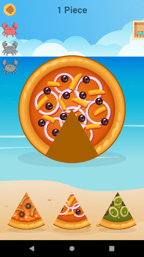 Pizzle - Cute Pizza Puzzle Game For Kids