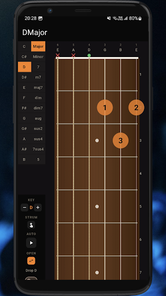 Basic Guitar Chords screenshot
