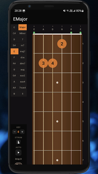 Basic Guitar Chords screenshot