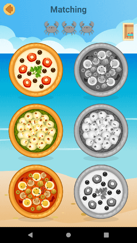 Pizzle puzzle game for kid - Matching category