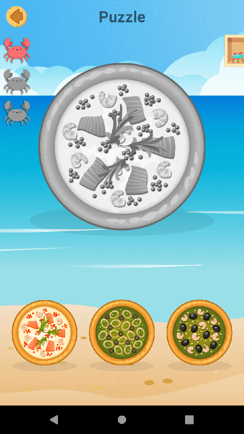 Pizzle puzzle game for kid - Puzzle category